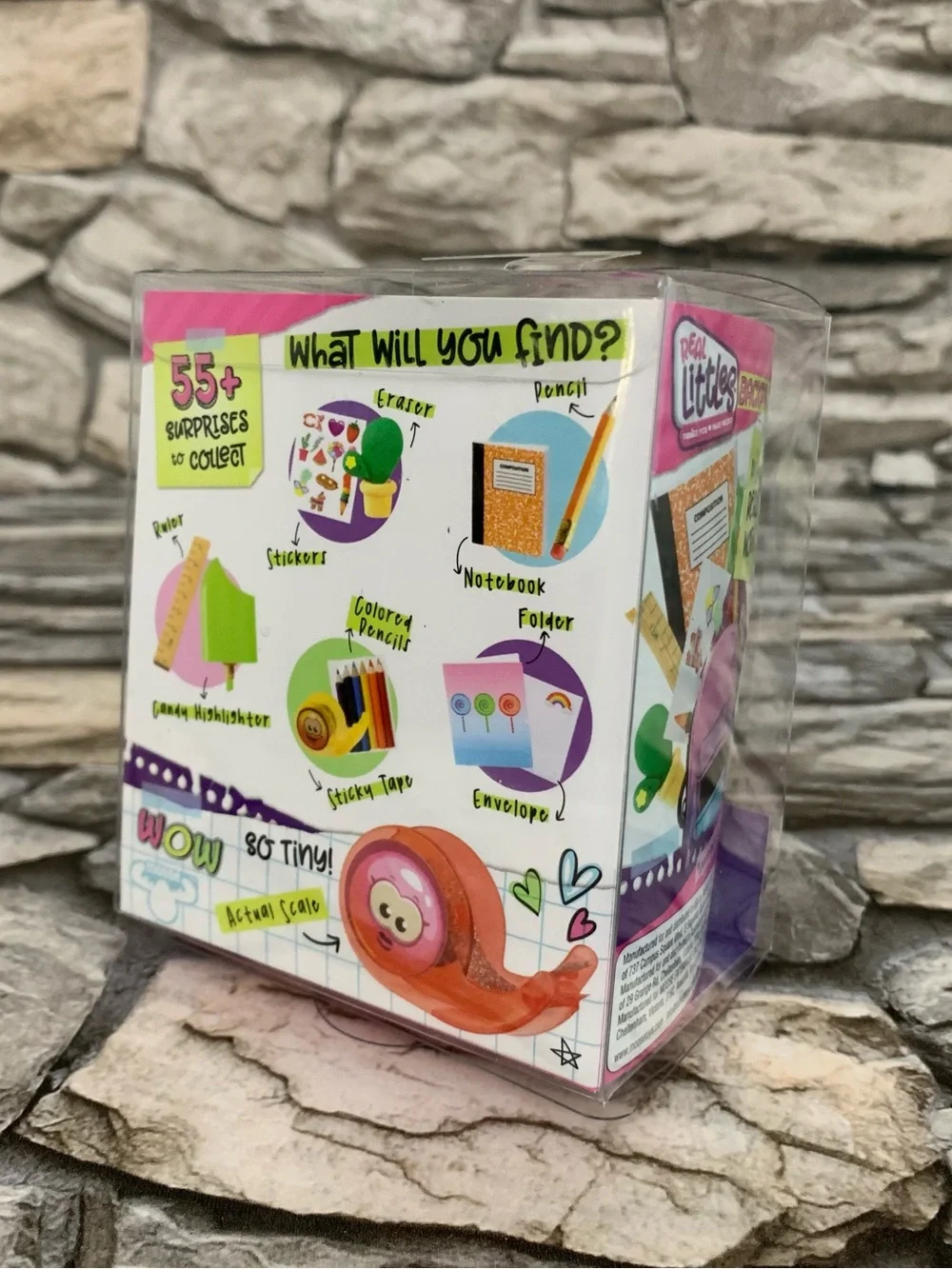 New Real Littles Backpacks Surprise Miniature School Accessories Doll Mini Toy
